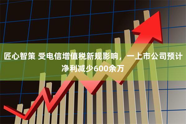 匠心智策 受电信增值税新规影响，一上市公司预计净利减少600余万