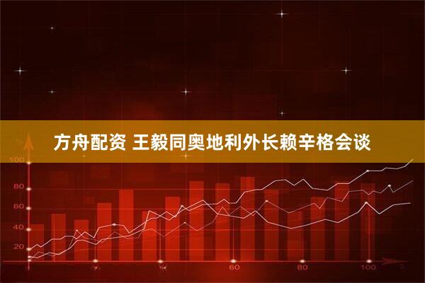 方舟配资 王毅同奥地利外长赖辛格会谈