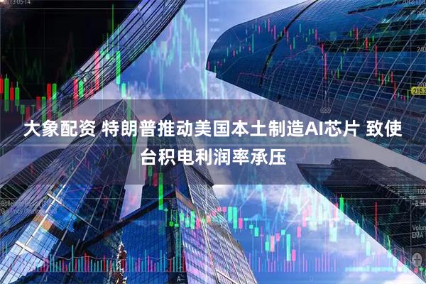 大象配资 特朗普推动美国本土制造AI芯片 致使台积电利润率承压