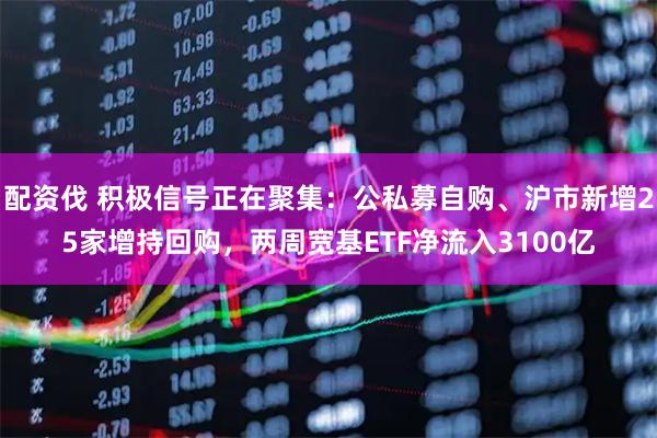 配资伐 积极信号正在聚集：公私募自购、沪市新增25家增持回购，两周宽基ETF净流入3100亿
